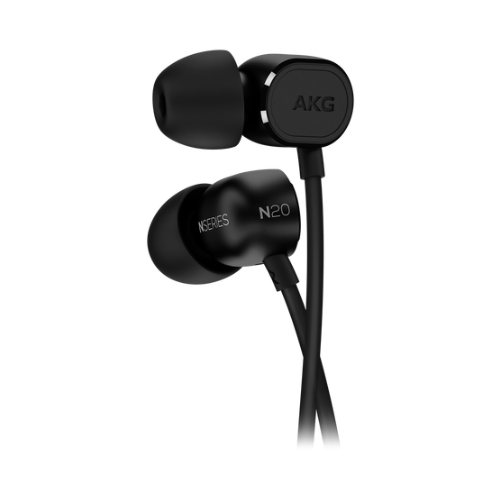 N20 - Black - Reference class in-ear headphones in aluminum enclousure - Hero
